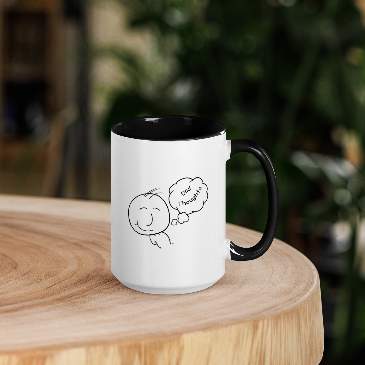 Dad Thoughts Mug: Lawn